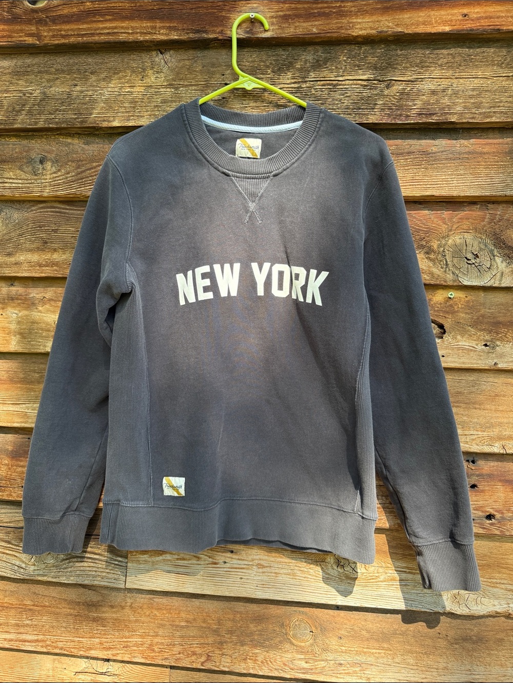 Tracksmith sweater